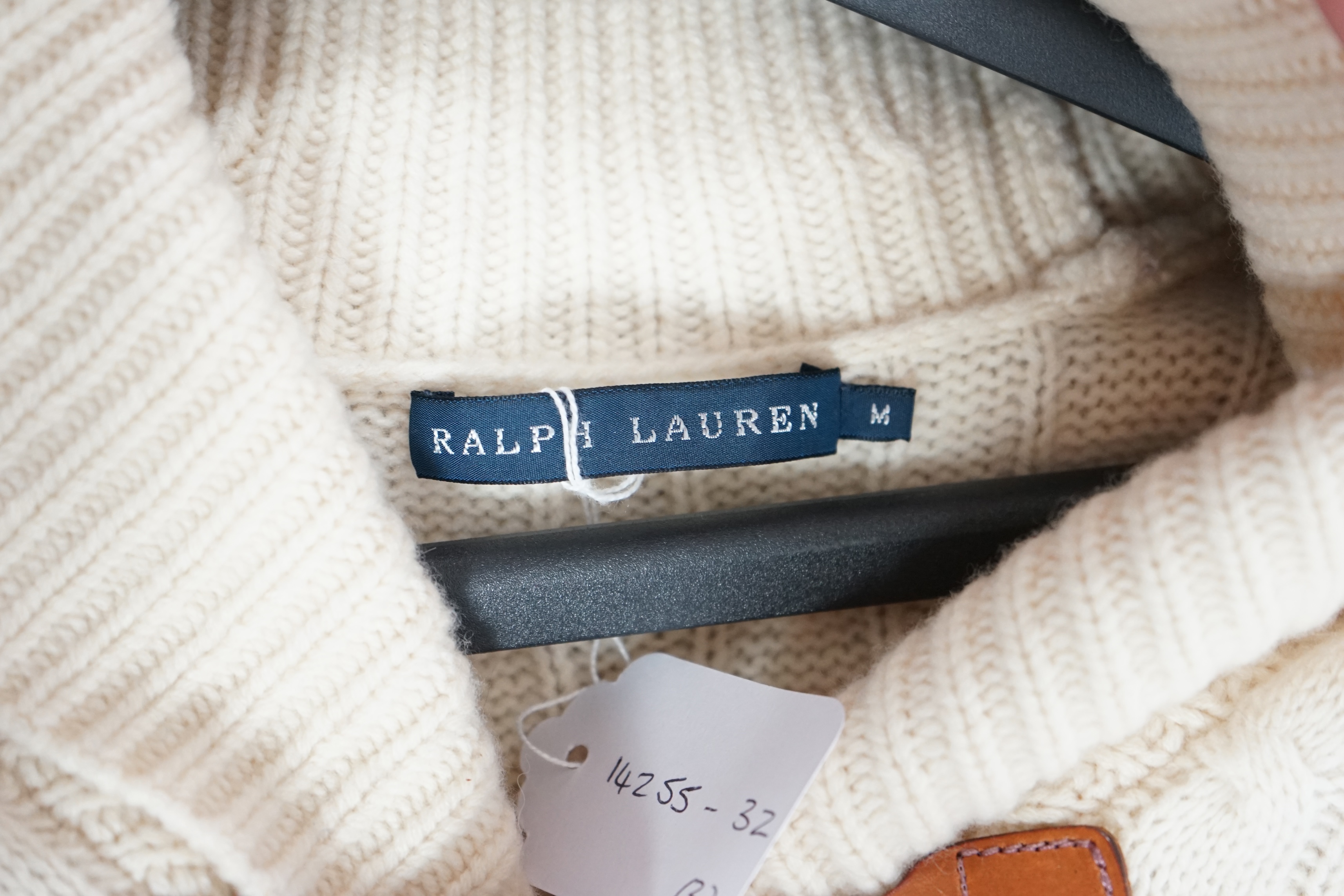 Three lady's Ralph Lauren cardigans. Proceeds to Happy Paws Puppy Rescue